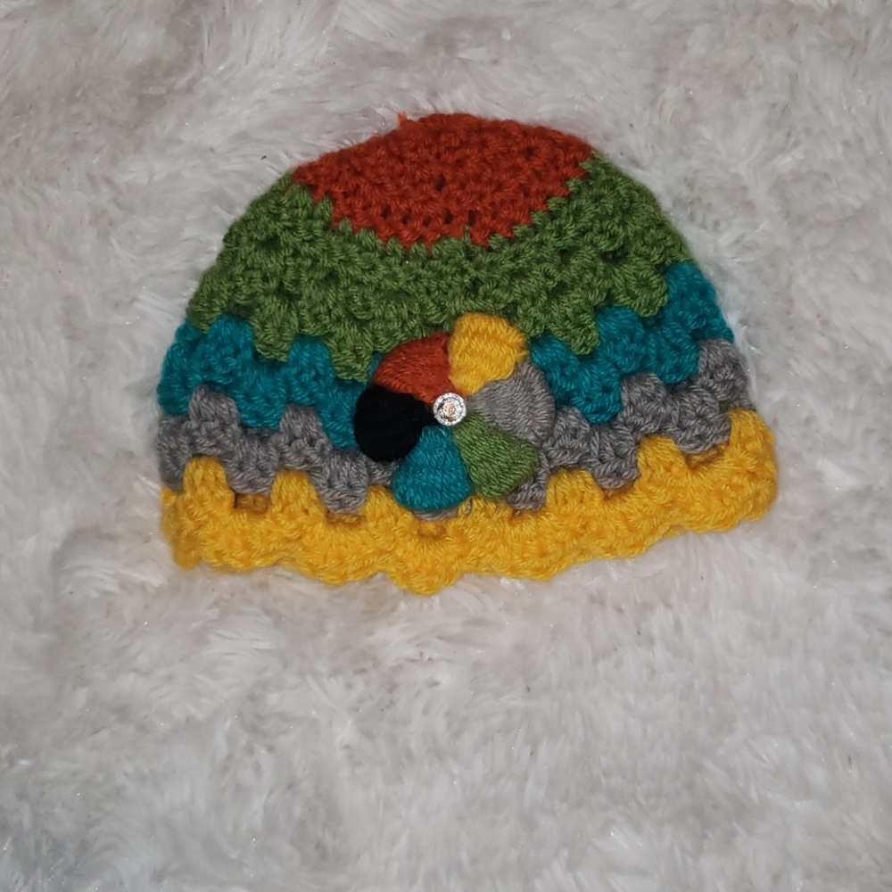 Handmade crochet hat